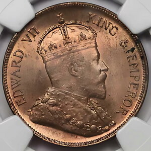 pzWX 1904 1 Zg RC NGC MS64 RB Gh[h 7  KM #11 `CX BU X^[