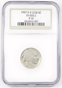 1937 D 5C 5 �Z���g 3 ���b�O �o�b�t�@���[ �w�b�h �j�b�P�� �R�C�� (3 ���b�O) NGC F12 �t�@�C�� 12