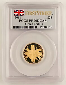 CMX UK 2011 BRITANNIA 1/4 IX S[h ?25 |h v[t RC PCGS PR70 PF70