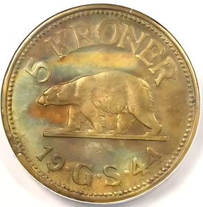 1944 O[h 5 N[l (5K) - ANACS AU50 ڍ - A VN} RC