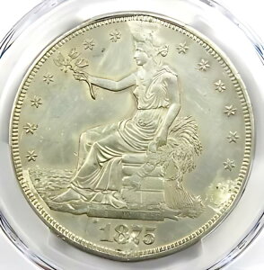 1875-CC fՋh T$1 - PCGS AU ڍ - 󏭂ȃJ[\VeBRC!