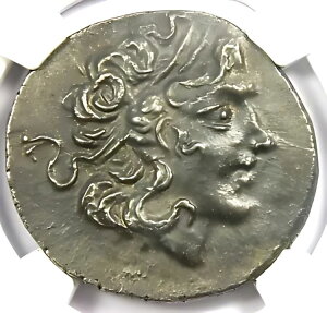 gLA rU`E V}RX AR eghN} RC 100 BC - NGC Choice XF (EF)