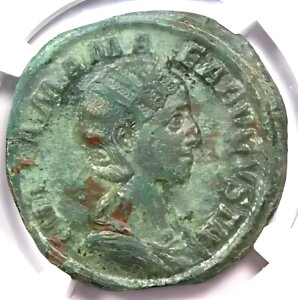 [} WA }}GA AE ZXeeBEX RC 222-235 AD - F NGC MS (UNC)