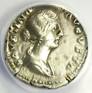 �t�@�E�X�e�B�i �W���j�A AR �f�i���E�X��� 157-161 AD - �F�� ANACS VF35