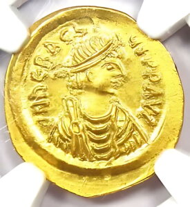 Heraclius S[h AV Semissis S[h RC 610-641 AD - F NGC Choice AU