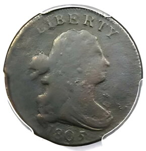 1805 X[ 5 Xet h[voXg n[tZg 1/2C PCGS VG fBe[ - 󏭕i