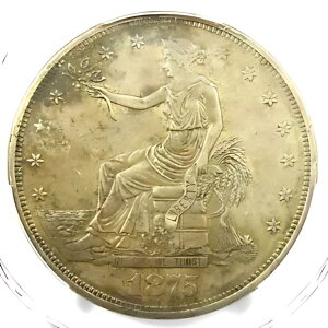 1875-CC fՋh T$1 - PCGS AU ڍ - 󏭂ȃJ[\VeBRC!