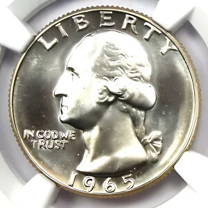 1965 SMS ���V���g�� �N�H�[�^�[ 25C �R�C�� - NGC MS68 �J���I - ���A �O���[�h!