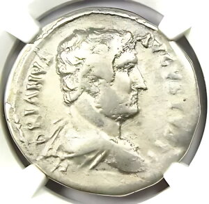 nhAkX AR VXgtHX [} 117-138 AD - F NGC VF