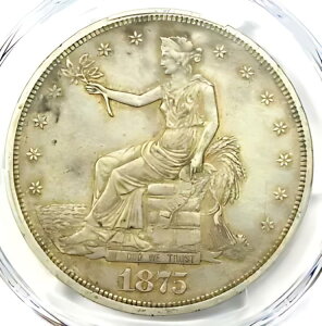 1875-CC fՋh T$1 - PCGS AU ڍ - 󏭂ȃJ[\VeBRC!