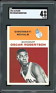 1961 Fleer Oscar Robertson [L[ J[h #36 - F SGC 4 VG-EX - A J[h!