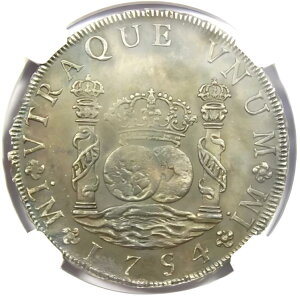 1754 y[ 8 AX RC s[ h Vo[ 8R - NGC ʃfBe[ UNC MS