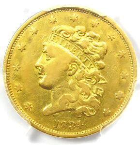 1834 NVbN S[h n[t C[O $5 RC - F PCGS VF35 - A RC!