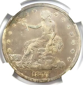 1877 fՋh T$1 - F NGC XF ڍ (EF) - A RC!