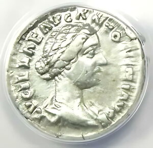Roman Lucilla AR fiEX 164-166 AD - F ANACS XF40 (EF40)