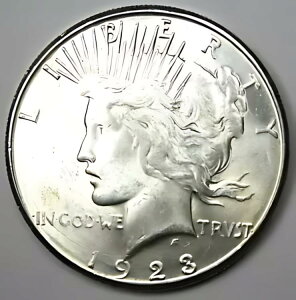 1923 N̕a 1 hd݁B Very Choice / Gem BU ( - UNC MS)
