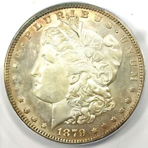 1879-S 1878 [K Vo[ _[ 1 hd݂̗ - ANACS AU55 - i!