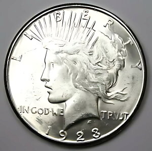 1923 N̕a 1 hd݁B Very Choice / Gem BU ( - UNC MS)
