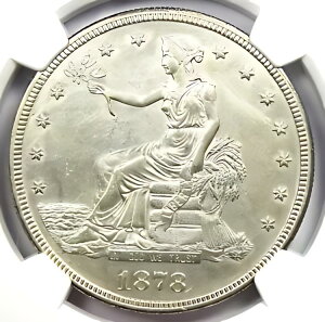 1878-S fՋh T$1 - F NGC AU ڍ - ARC