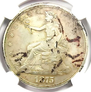 1875-S fՋh T$1 RC - F NGC ʏڍ (UNC MS)
