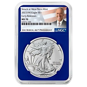 2023 (W) $1 AJ Vo[ C[O NGC MS70 ER oCf x u[ RA