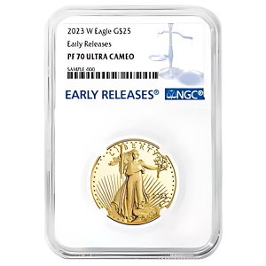 2023-W v[t $25 AJ S[h C[O 1/2 IX NGC PF70UC ER u[ x