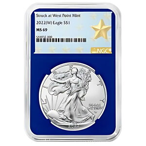 2022 (W) $1 AJ Vo[ C[O NGC MS69 EGXg |Cg X^[ x u[ RA