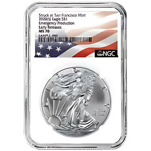 2020 (S) $1 AJ Vo[ C[O NGC MS70 ً}Y ER tO x