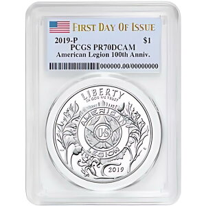 2019-P �v���[�t $1 �A�����J�݋��R�l�� 100th Ann PCGS PR70DCAM FDOI �����x��