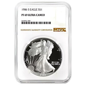 1986-S v[t $1 AJ Vo[ C[O NGC PF69UC uE x