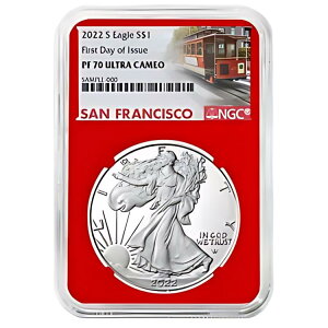 2022-S v[t $1 AJ Vo[ C[O NGC PF70UC FDI g[ x bh RA