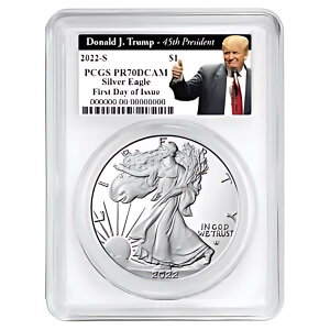 2022-S v[t $1 AJ Vo[ C[O PCGS PR70DCAM FDOI gv 45 哝...