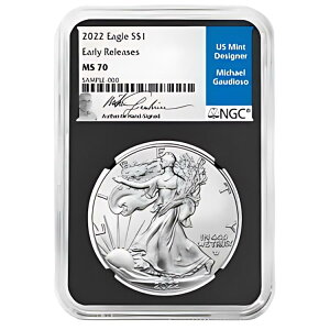 2022 $1 AJ Vo[ C[O NGC MS70 ER Michael Gaudioso x g RA