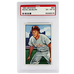 1952 �{�E�}�� ���b�`�[ �A�b�V���o�[�� #53 PSA 6 EX-MT