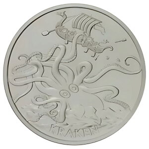 KRAKEN 1 �I���X .999 �t�@�C�� �V���o�[ �A�m�j�}�X �~���g �T�e�� �t�B�j�b�V�� BU ���E���h