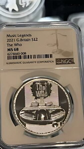 2021 ~[WbN WFh G. ue S ?2 UEt[ MS 68 NGC Loc 4*
