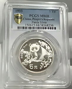 1993 PCGS MS68 ؐlap_ Vo[ 5 Yn LOC 9*