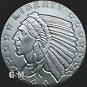 4x 1 �I���X �C���L���[�Y �C���f�B�A�� �V���o�[ ���E���h GSM .999 �t�@�C�� �V���o�[ �����z��