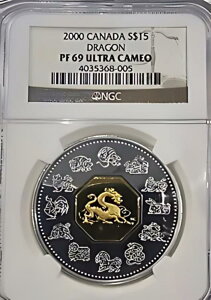 Ji_ 2000 $15 .999 Vo[ NGC PF69 ̉сAGILT hS LOC9
