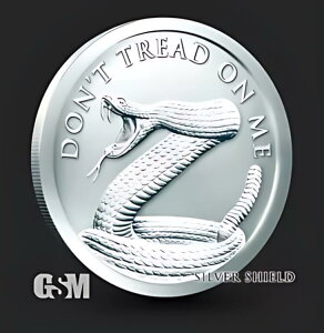 2022- 1 IX Don't Tread On Me BU t@C Vo[ Eh .999 JvZ *č *