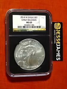 2014 W o[jbVVo[ C[O NGC MS69 [X ubN RA