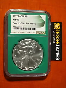 1997 $1 AJ Vo[ C[O NGC MS69 čY~g V[ {bNX x O[ RA