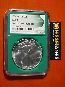 1994 $1 AJ Vo[ C[O NGC MS69 čY~g V[ {bNX x O[ RA