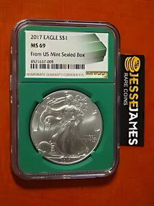 2017 $1 AJ Vo[ C[O NGC MS69 čY~g V[ {bNX x O[ RA