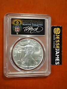 2018 シルバー イーグル PCGS MS70 トーマス クリーブランド 発行初日 FDI トーチ ラベル