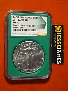 2011 $1 AJ Vo[ C[O NGC MS69 čY~g V[ {bNX x O[ RA