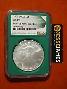 2007 $1 AJ Vo[ C[O NGC MS69 čY~g V[ {bNX x O[ RA