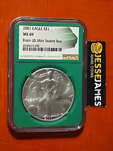 2001 $1 AJ Vo[ C[O NGC MS69 č~g V[ {bNX x O[ RA
