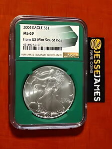 2004 $1 AJ Vo[ C[O NGC MS69 č~g V[ {bNX x O[ RA