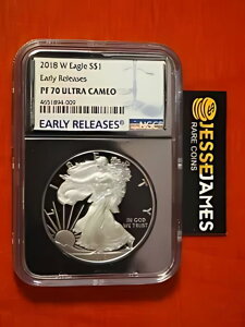 2018 W v[t Vo[ C[O NGC PF70 Eg JI [X tHC RA z_[